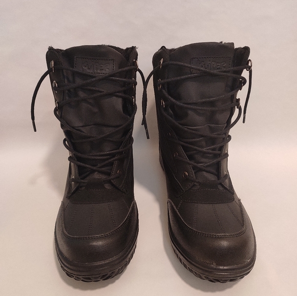 Kuiper men's black combat boots size 12 (US) - Picture 2 of 12